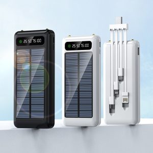 Solar Smart Cable 10000mah Powerbank 5