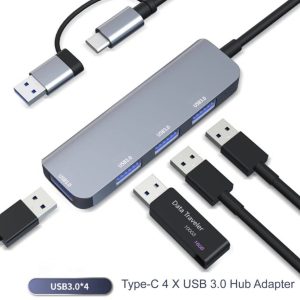4 in 1 USB Type C Hub 7