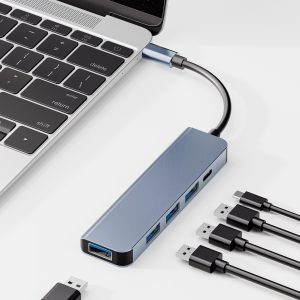 5 in 1 USB Type C Adapter Hub 2 scaled