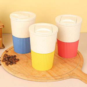Eco Wheat Straw Coffee Mug 8