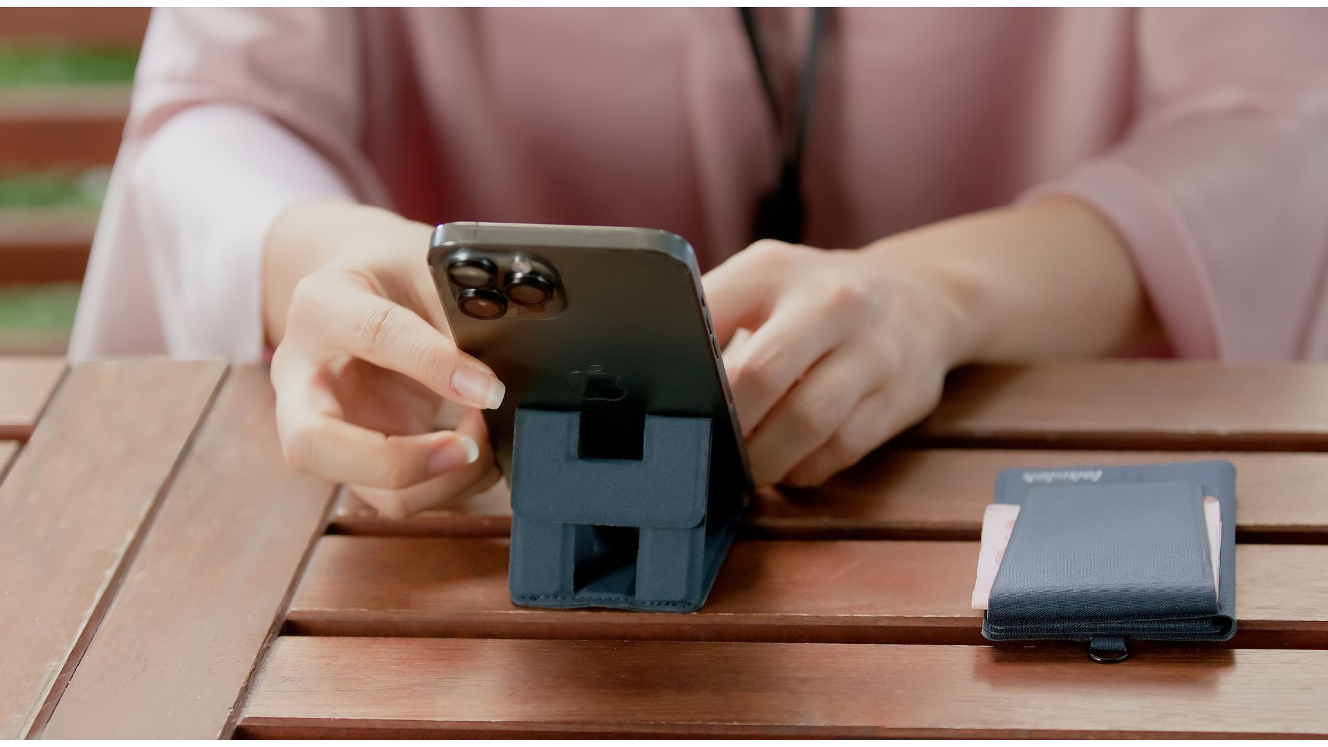 foldable card holder phone stand 5