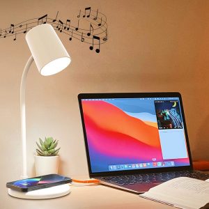 3 in 1 Wireless Phone Charging Speaker Lamp 5