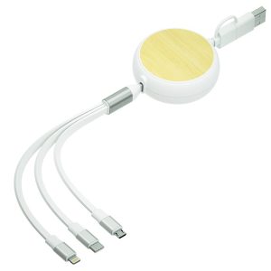 3 in 1 Retractable Cable Phone Stand 5