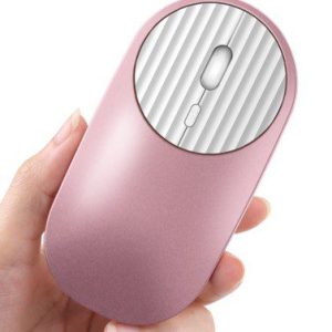 Aluminium Wireless Rounder Mouse 7