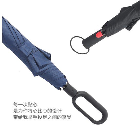 Carabiner Clip on Auto Umbrella 7