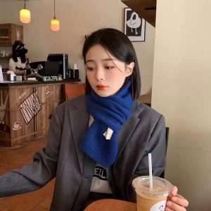 Plain Design Thermal Scarf 35