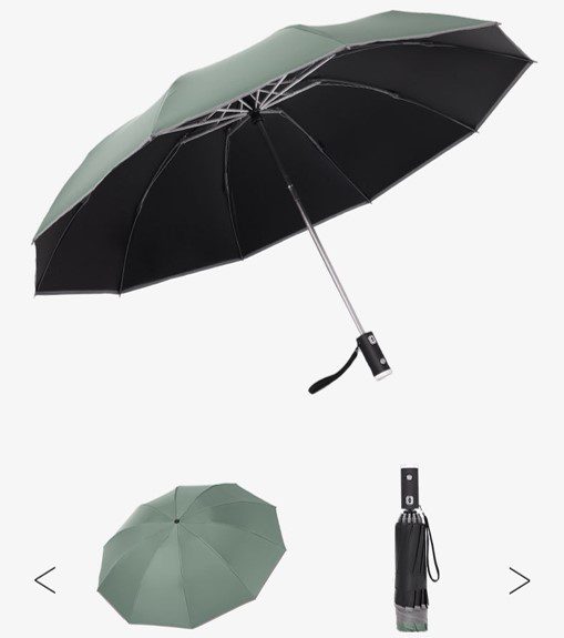 Reflective LED Auto Brolly 1