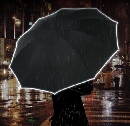 Reflective LED Auto Brolly 7