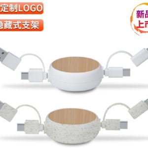 Eco Bamboo 2 in 1 60 Watt Cable 3