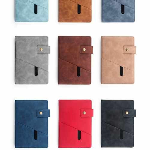 A5 leather Pen Book Gift Set 9