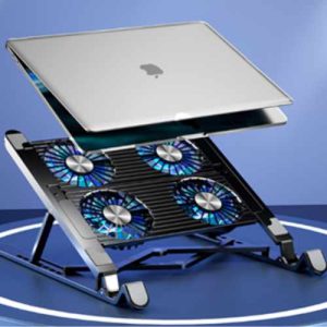 Adjustable Flexi Laptop Cooler Stand 10