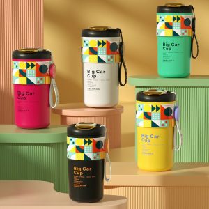 410ml Porcelain Temperature Indicator Mug 1 1