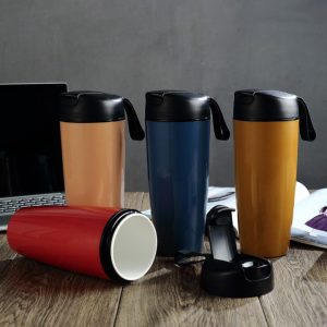 600ml Porcelain Thermal Flask 1