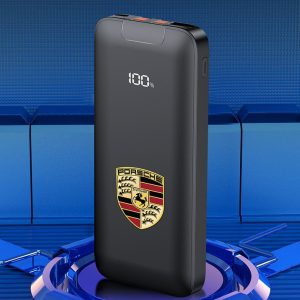 In Built Cable Light up Logo 10000mah Powerbank 5