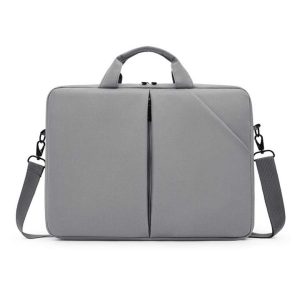 Mid Zip Laptop Tote Sling Bag 1