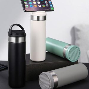 316 Stainless Steel Flask Phone Holder 4 1