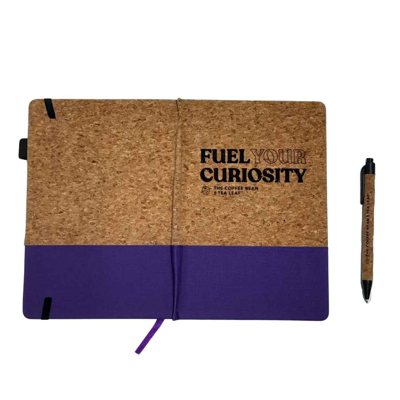 COFFEE BEAN Eco Cork Notebook with Pen 3