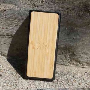 Eco Bamboo Wireless 10000mah Powerbank 13
