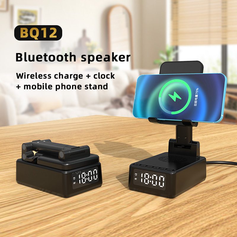Flexi Wireless Charger Phone Stand Clock 2
