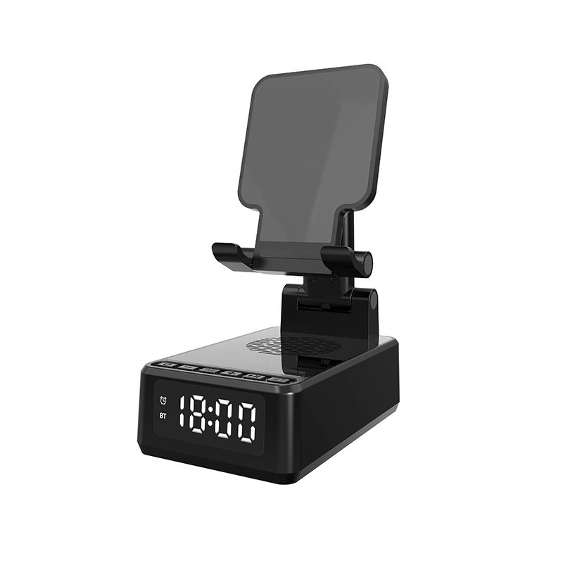 Flexi Wireless Charger Phone Stand Clock 4