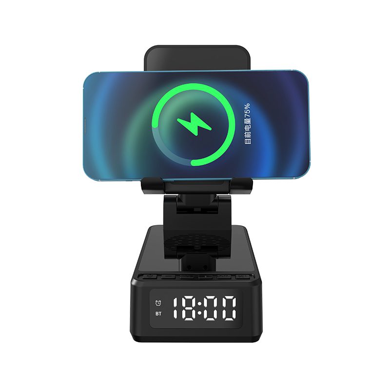 Flexi Wireless Charger Phone Stand Clock 5