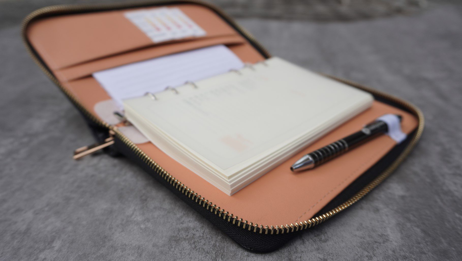 Handheld Mini Leather Filofax box 7