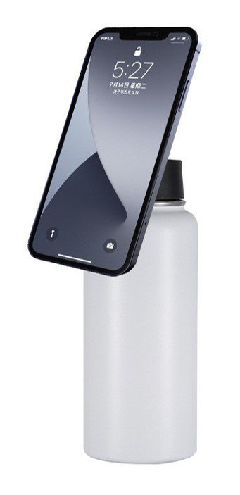 Magsafe Phone Holder Stainless Steel Flask 2