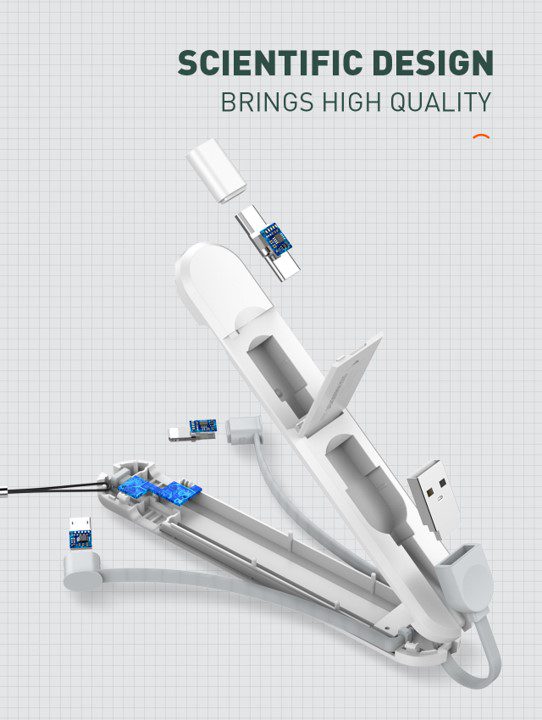 Mini Key Chain Cable Ring 7