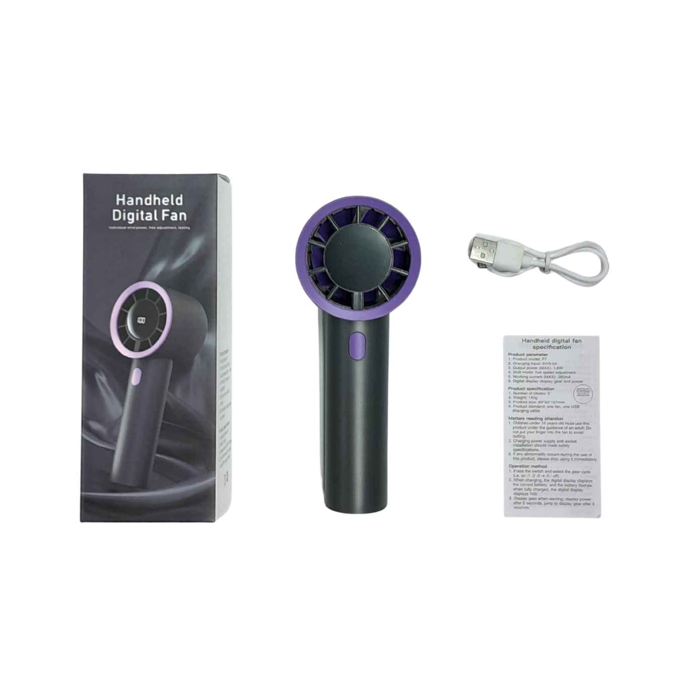 OLAM Smart Portable Rechargeable Fan 2