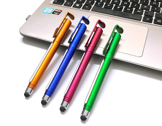 Pull up Banner Advertisement Phone Holder Stylus Pen 4