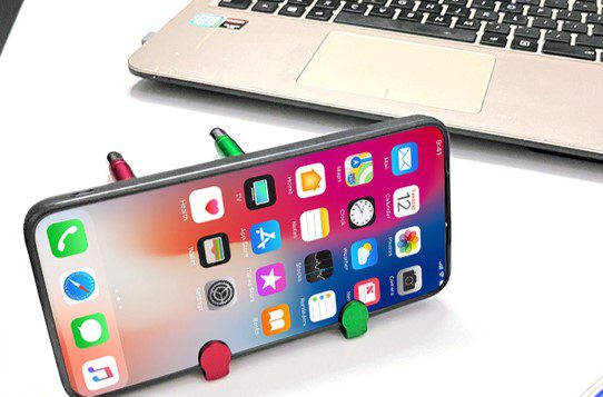 Pull up Banner Advertisement Phone Holder Stylus Pen 5