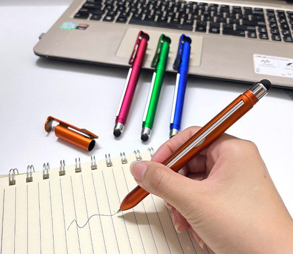 Pull up Banner Advertisement Phone Holder Stylus Pen 6