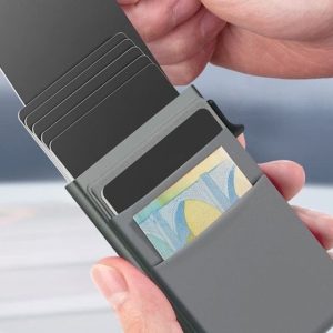 Slider Expandable RFID Wallet 7