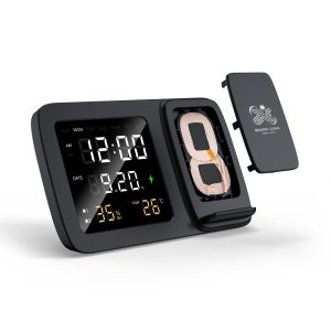 Smart Clock Wireless Charger Stand 9