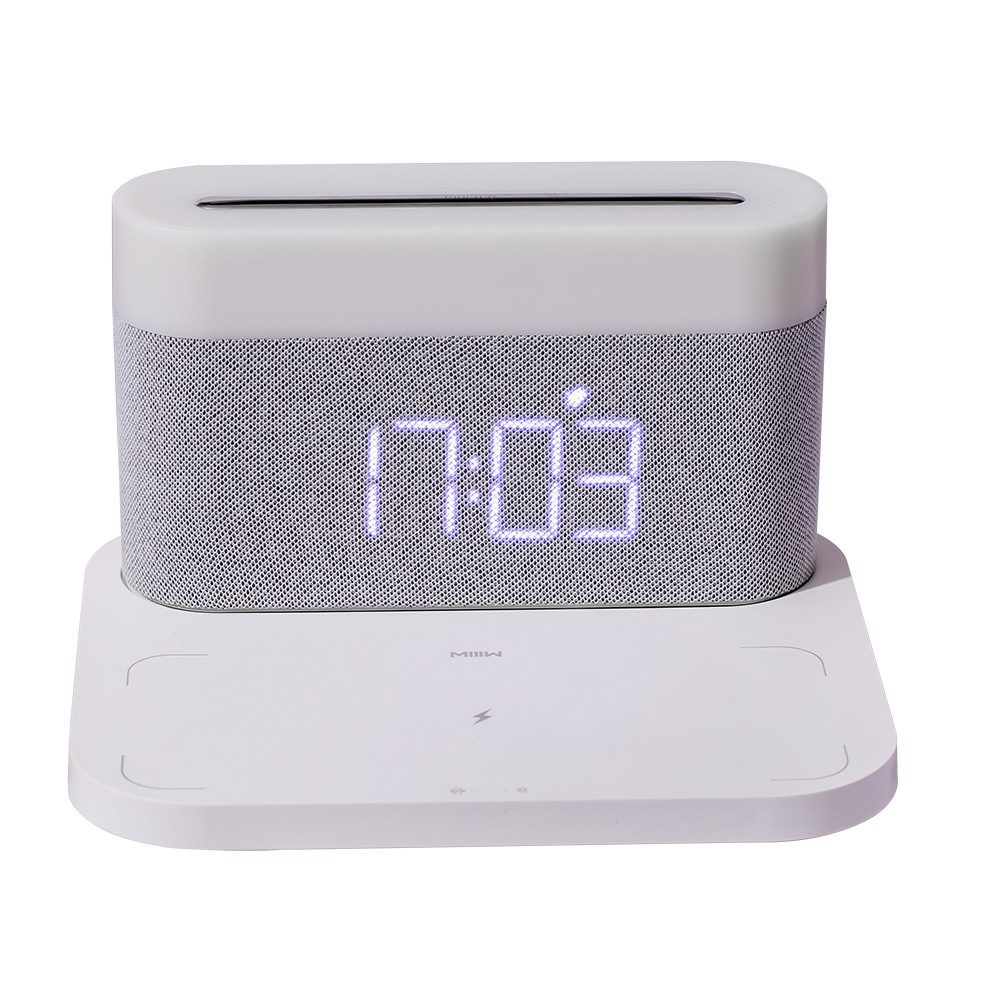 Touch Sensor Light Clock Wireless Charger 1