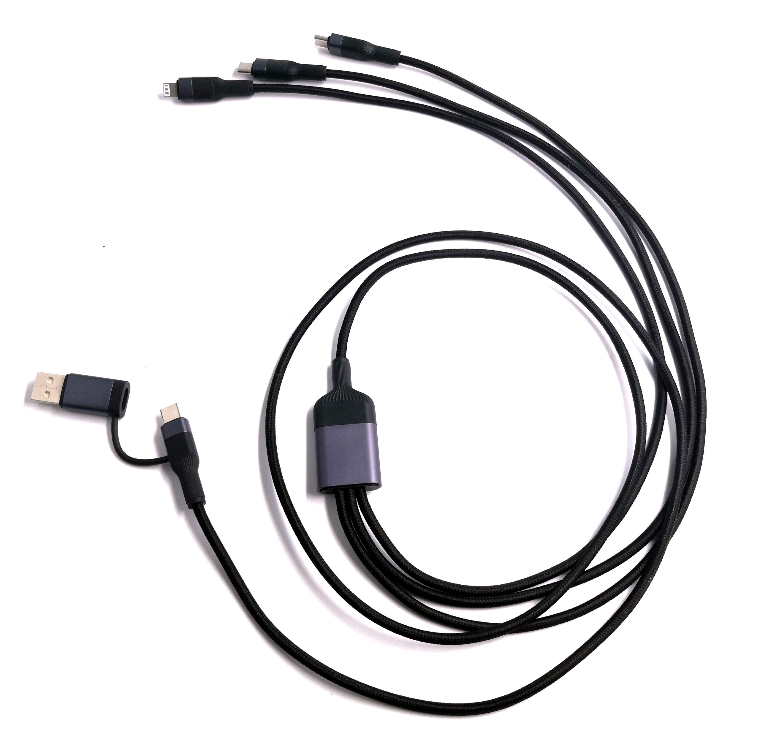100W Nylon Kevlar Fast Charge Cable 3 scaled