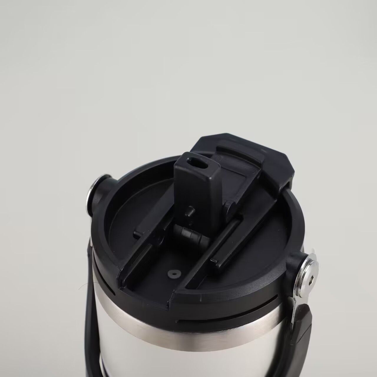 2 Way Flip Stainless Steel Handle Flask 14