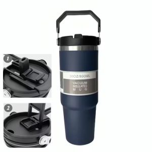 2 Way Flip Stainless Steel Handle Flask 3