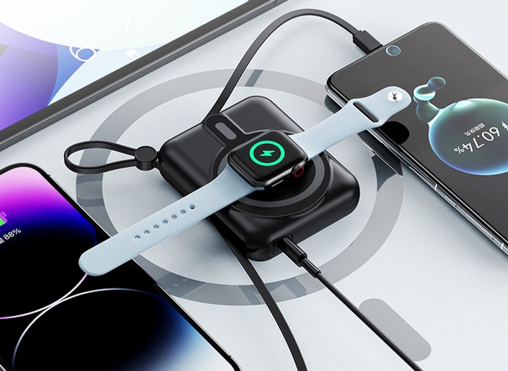 22.5W Magsafe Mini Size Wireless 10000mah Powerbank 12