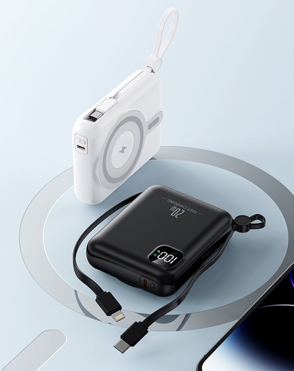 22.5W Magsafe Mini Size Wireless 10000mah Powerbank 3