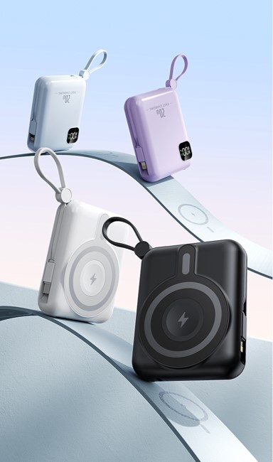 22.5W Magsafe Mini Size Wireless 10000mah Powerbank 4