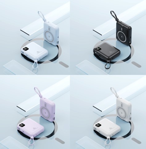 22.5W Magsafe Mini Size Wireless 10000mah Powerbank 5