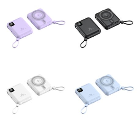 22.5W Magsafe Mini Size Wireless 10000mah Powerbank 6