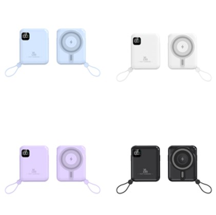 22.5W Magsafe Mini Size Wireless 10000mah Powerbank 7