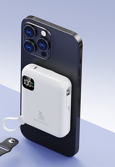 22.5W Magsafe Mini Size Wireless 10000mah Powerbank 9