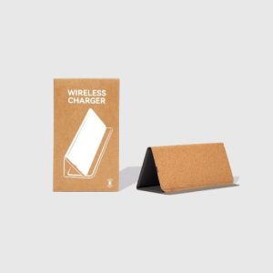 3 in 1 Eco Cork Tri Fold Wireless Charger Mousepad 5