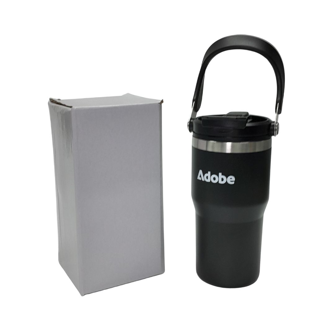 ADOBE 2 Way Flip Stainless Steel Flask Bottle 1