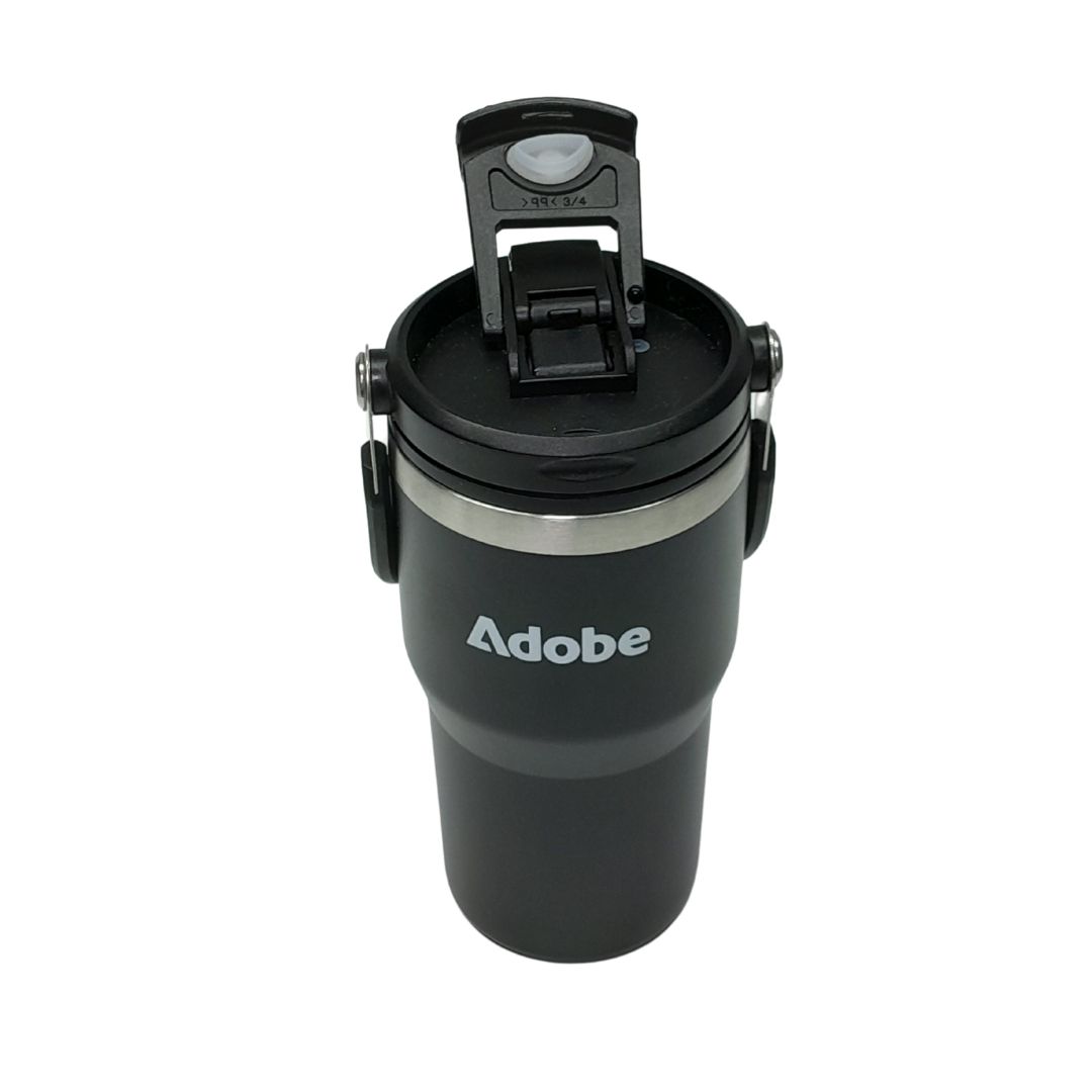 ADOBE 2 Way Flip Stainless Steel Flask Bottle 4