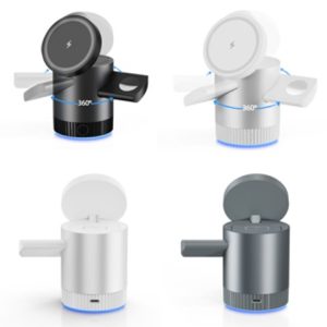 Aluminium Twist 3 in 1 Magsafe Wireless Charger 2