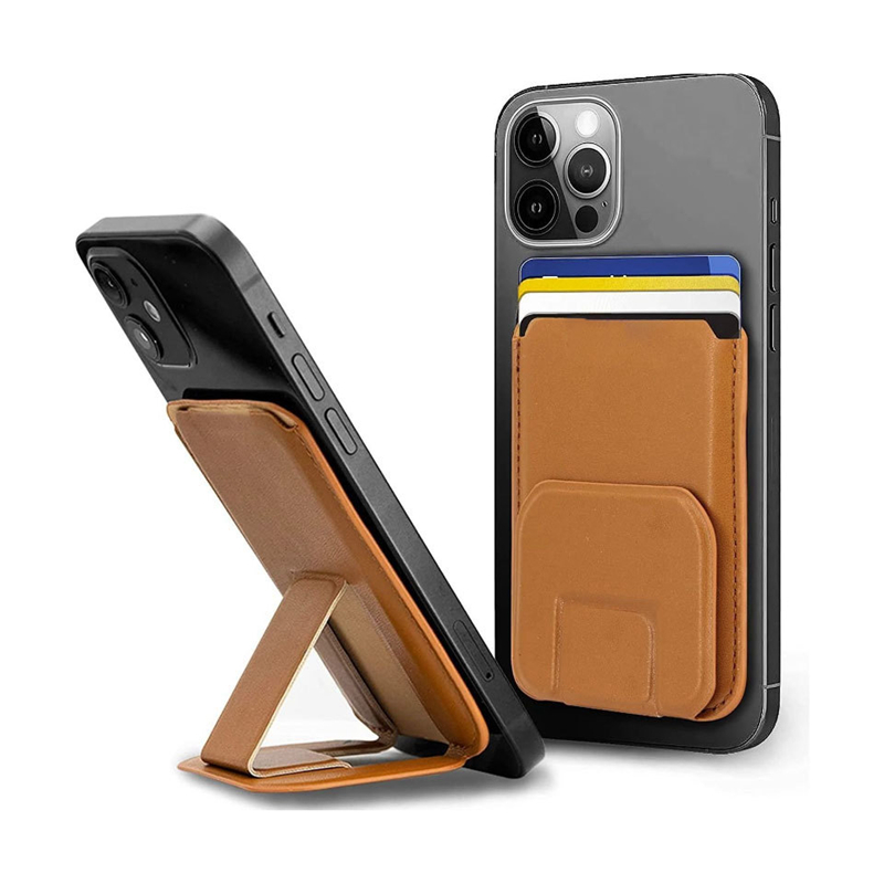 Base Bottom Pop Magsafe RFID Card Holder Phone Stand 10